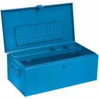 Werkzeugkasten Werkzeugkiste Werkzeugbox aus Stahlblech Werkzeugkoffer 2 Farben 