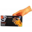 Handschuh - Einweg, Nitril, ungepudert, orange 