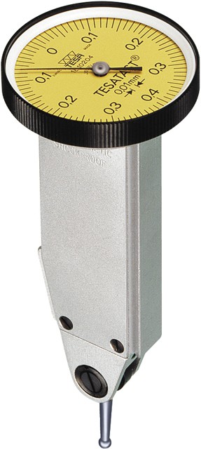 TESA Tesatast Hebel-Messuhr, 38 mm, 0,2 mm (0,001 mm Auflösung) –