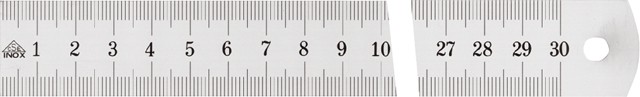 Massstab - Teilung 1/1 mm, DIN 866 B