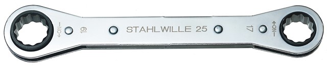 Ratschenringschlüssel, STAHLWILLE - Typ 25, gerade