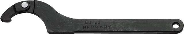 Gelenk-Hakenschlüssel, AMF - Typ 775C, mit Nase