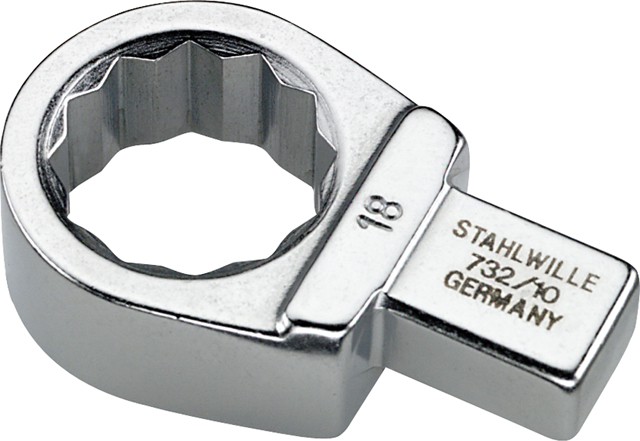 Ring-Einsteckwerkzeug, STAHLWILLE - Typ 732, 10 = 9x12 mm - Typ 732, 40= 14x18 mm