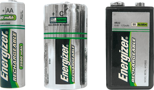 Batterien, ENERGIZER - aufladbar