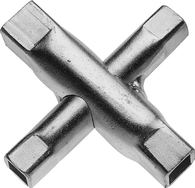 Ventil-Kreuz-Schlüssel