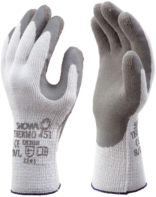 Handschuh - Showa Thermo Grip, grau