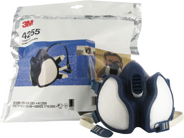 Atemschutzmasken, 3M - Serie 4000, Halbmaske