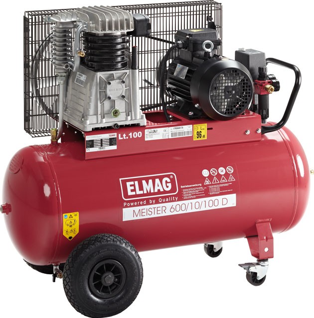 Druckluftkompressor, ELMAG - MEISTER 600/10/100 D 