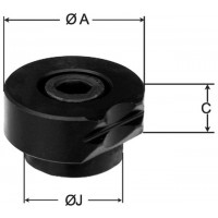 Accessoires pour RKE-dispositiv der serrage compact, RÖHM- Inserts à picot orientables pour mâchoires support 743-72