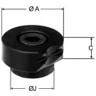 Accessoires pour RKE-dispositiv der serrage compact, RÖHM- Inserts à picot orientables pour mâchoires support 743-72