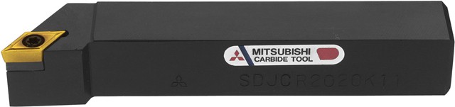 Porte-outils pour plaquettes, MITSUBISHI - SDJCR/L, 93°