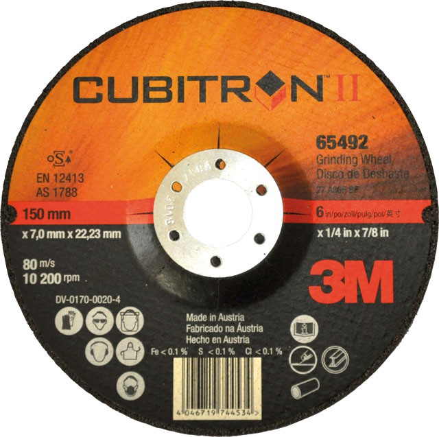 Disque à ébarber, 3M - CUBITRON II