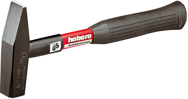 Marteau de serrurier, HABERO - Type 500F, avec manche fibre de verre