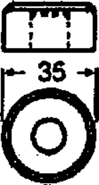Matrices trou rond No. 57, PEDDINGHAUS - au modèle 21/16