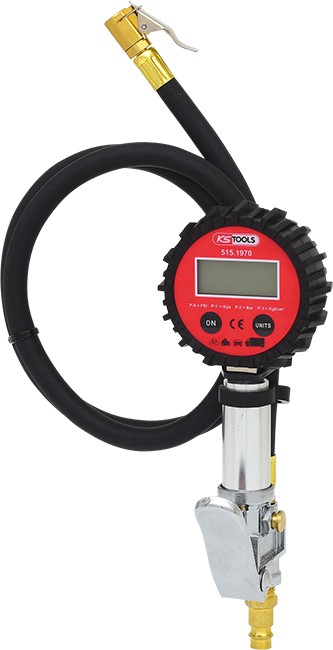 Indicateur numérique de la pression des pneus, KS-TOOLS - 0-14 bar