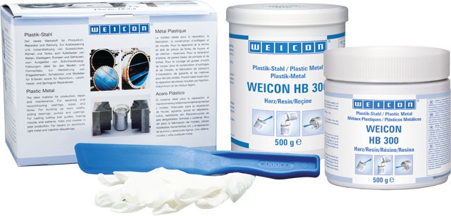 Métal plastique-acier, WEICON - Type HB 300