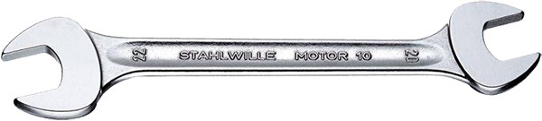 Clé à fourches double, STAHLWILLE - Type 10a, MOTOR